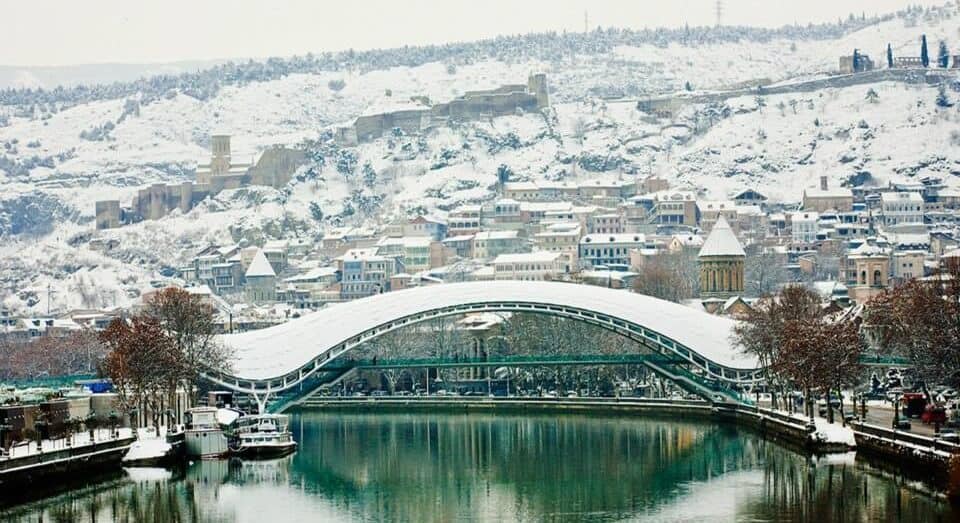 الشتاء في تبليسي 
